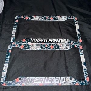 Street Legend License Plate Frame